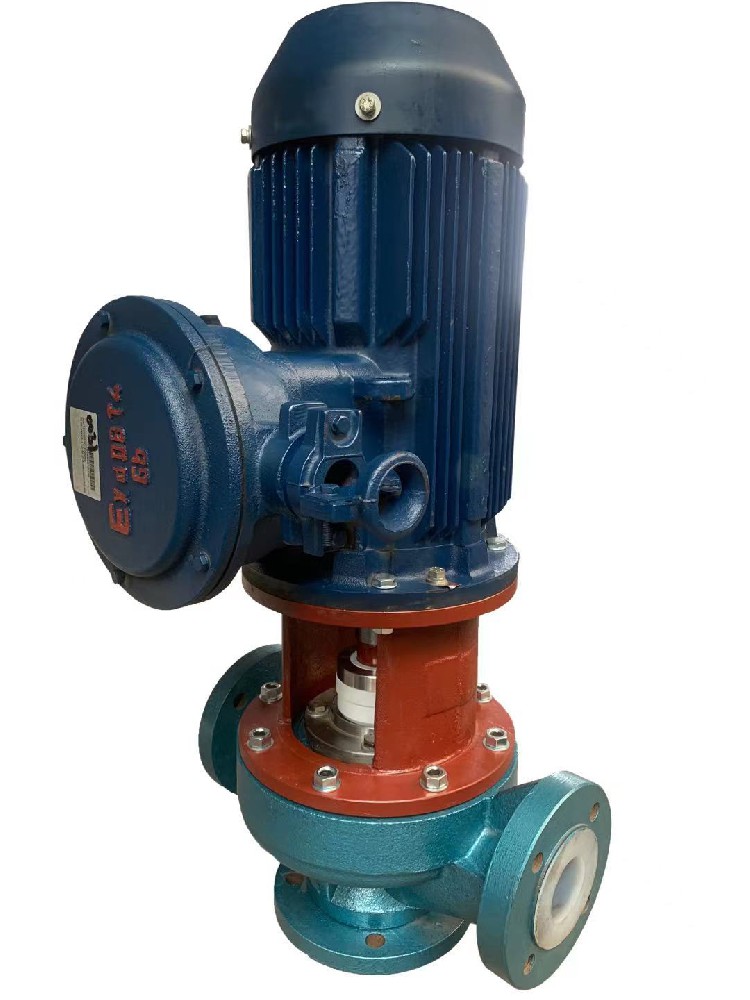 GBF型防爆衬四氟管道泵